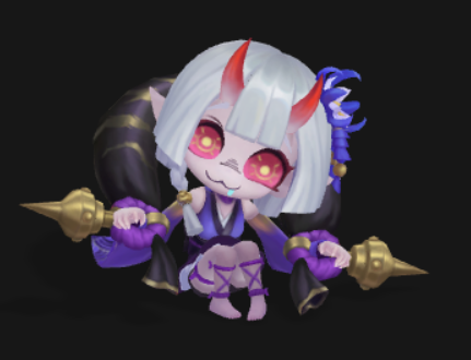 TFT Chibi Blood Moon Briar,Custom piece from Alex