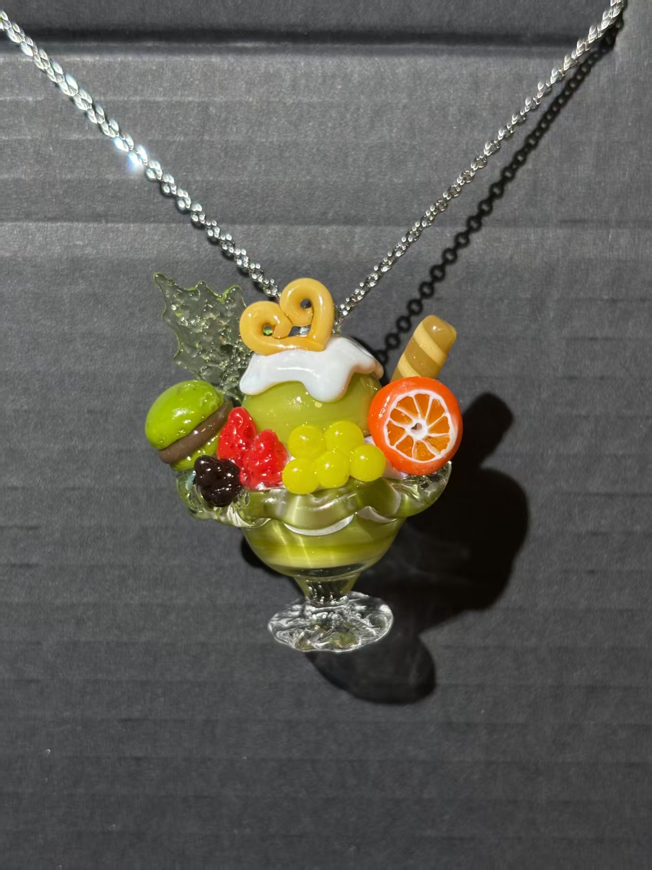 Lampwork Glass Parfait Figurine
