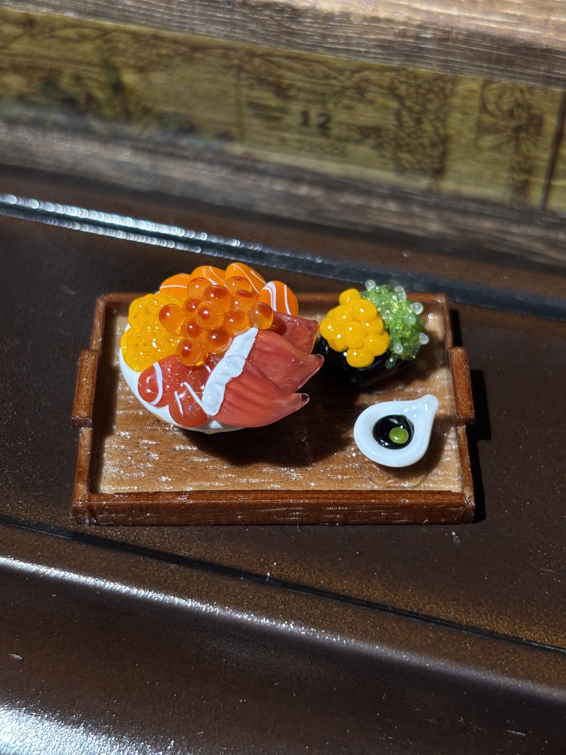 Sushi Combo Set Glass Figurine - 图片 3